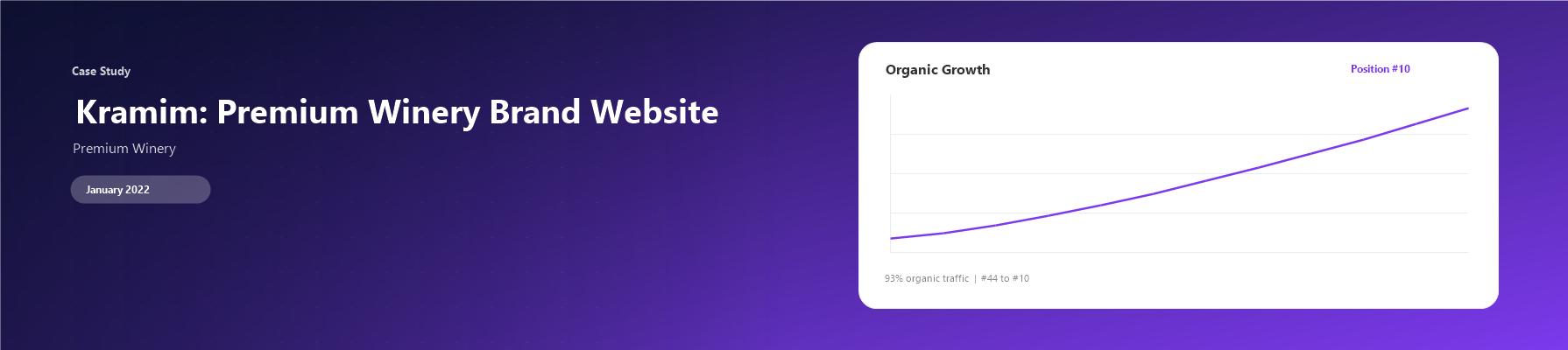 Kramim: Premium Winery Brand Website