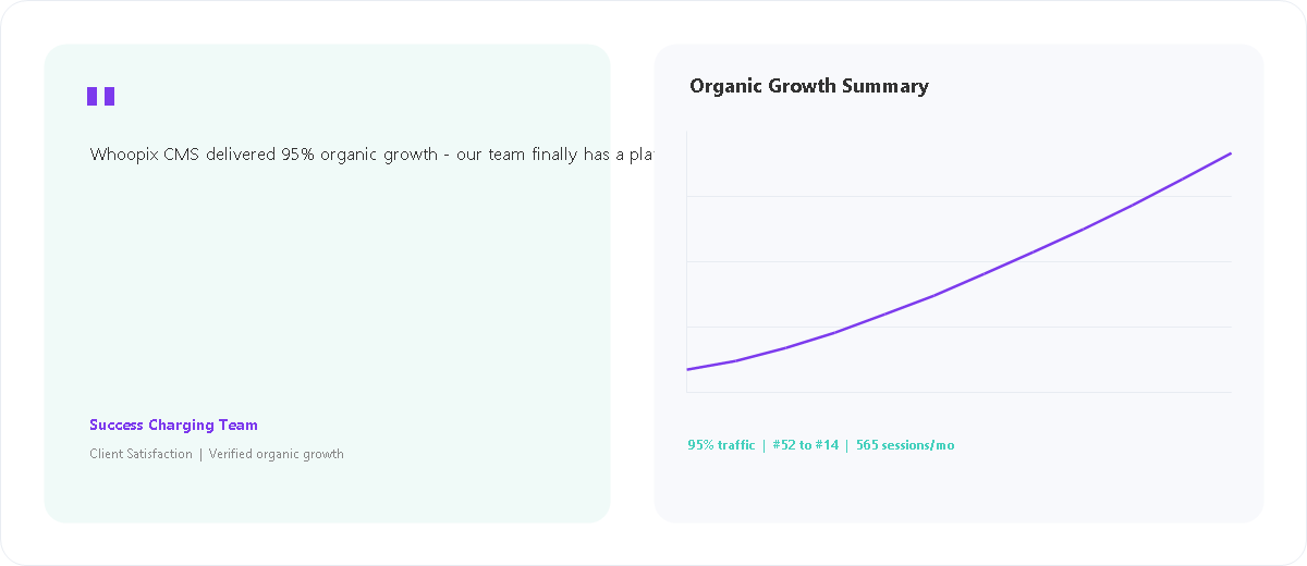 EV Infrastructure Platform client satisfaction and organic growth